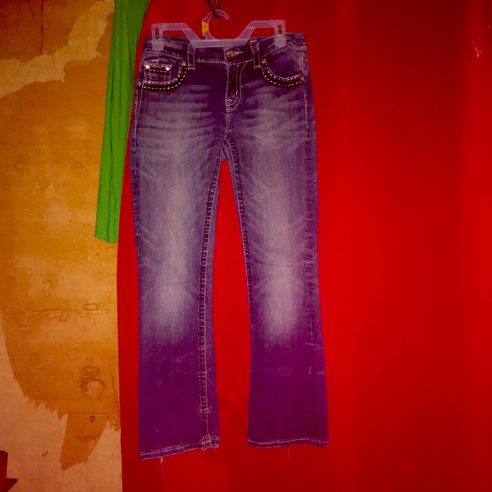“Miss Me” Jeans size 27 Easy Boot like new only wore once!!